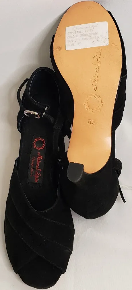 2" Beatriz -- Tango Shoe -- Black Suede