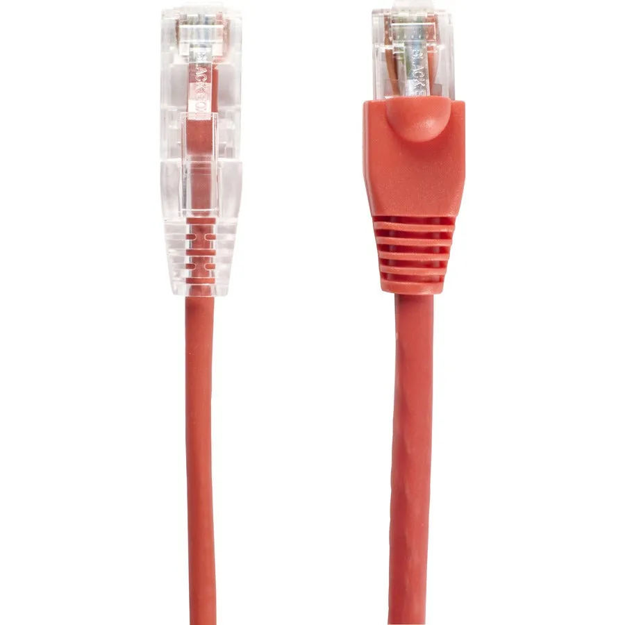 3Ft Red Cat6 Slim 28Awg Patch C,Able 250Mhz Utp Cm Snagless