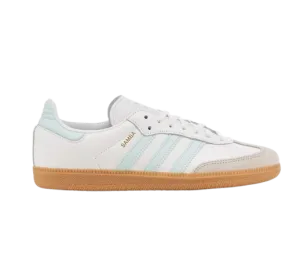 Adidas Kids' Samba Og Shoes - White / Semi Flash Aqua