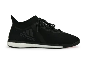 adidas Men's X 16.1 Street Indoor Soccer Shoes Core Black/Solar Red