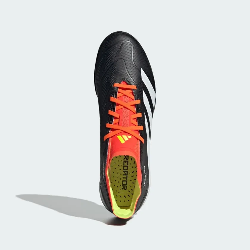 adidas Predator League Low TF Turf Soccer Cleat - Core Black/White/Solar Red