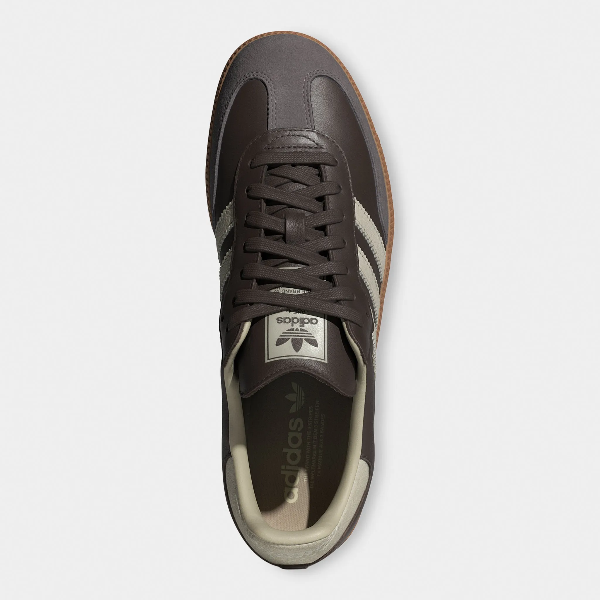 Adidas Samba OG Brown / Putty Green - Gold