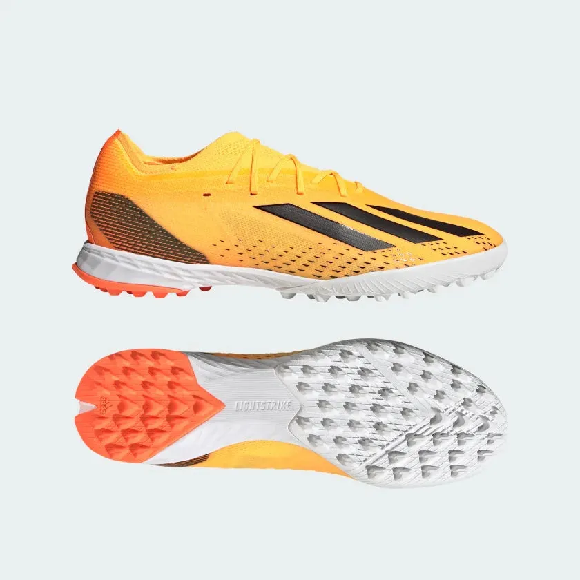 adidas X Speedportal.1 TF Turf Soccer Shoe - Solar Gold / Core Black / Team Solar Orange