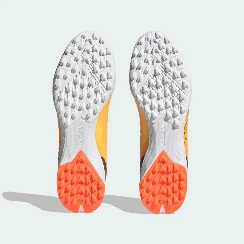 adidas X Speedportal.1 TF Turf Soccer Shoe - Solar Gold / Core Black / Team Solar Orange