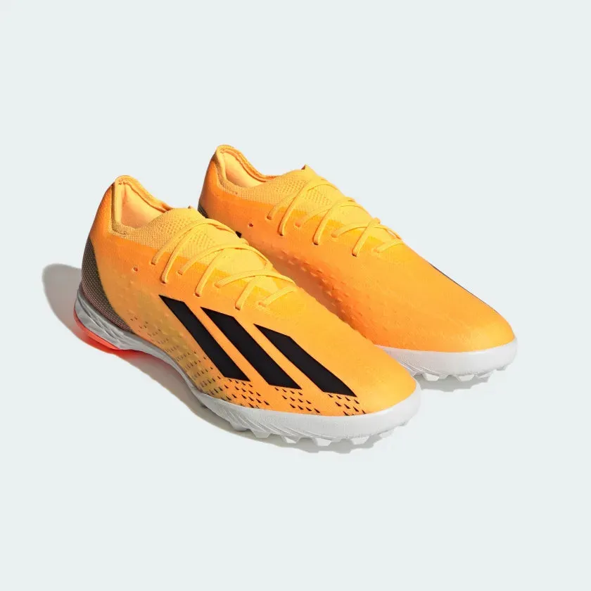 adidas X Speedportal.1 TF Turf Soccer Shoe - Solar Gold / Core Black / Team Solar Orange