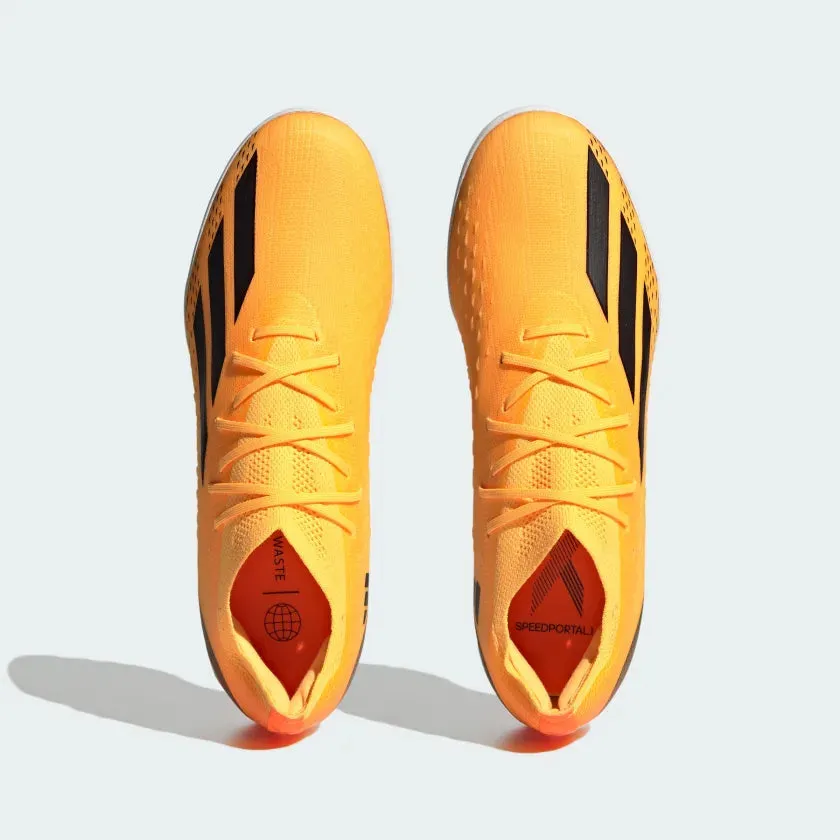 adidas X Speedportal.1 TF Turf Soccer Shoe - Solar Gold / Core Black / Team Solar Orange