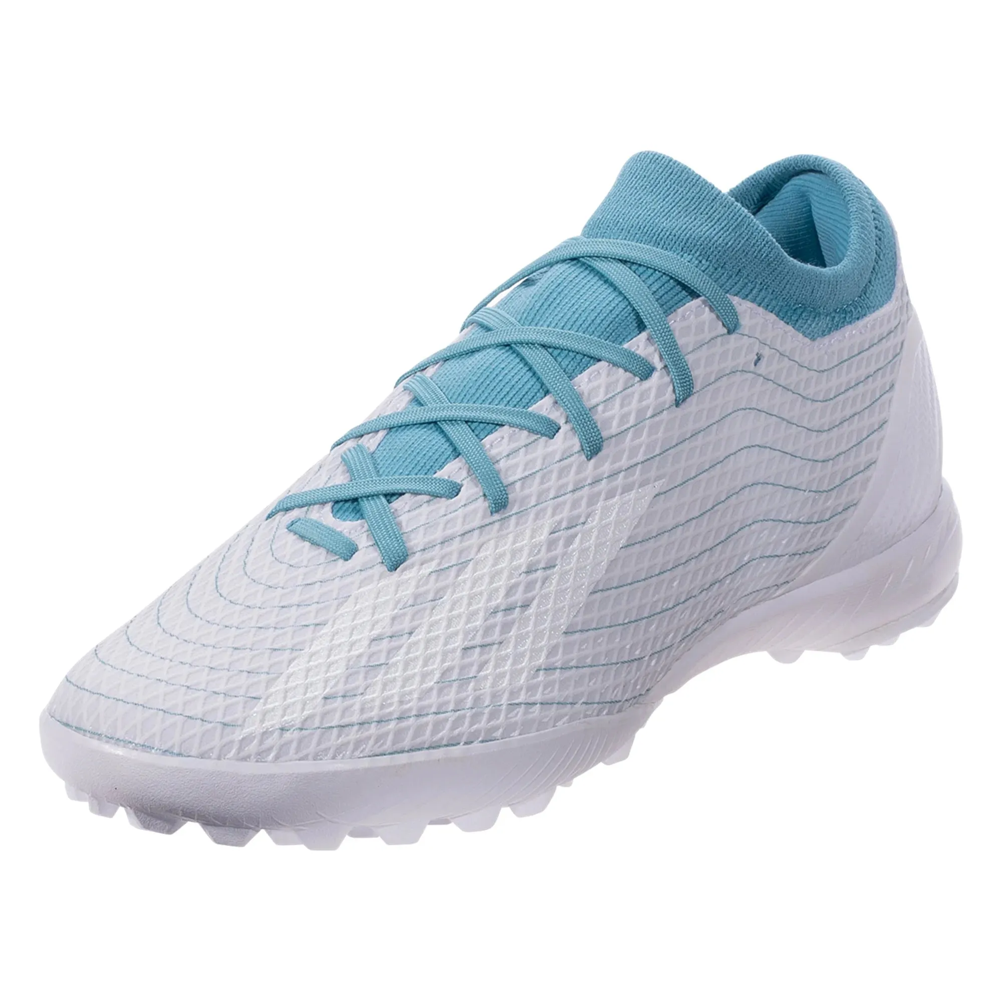 adidas X Speedportal.3 Parley TF Artificial Turf Soccer Shoe White/Grey/Blue
