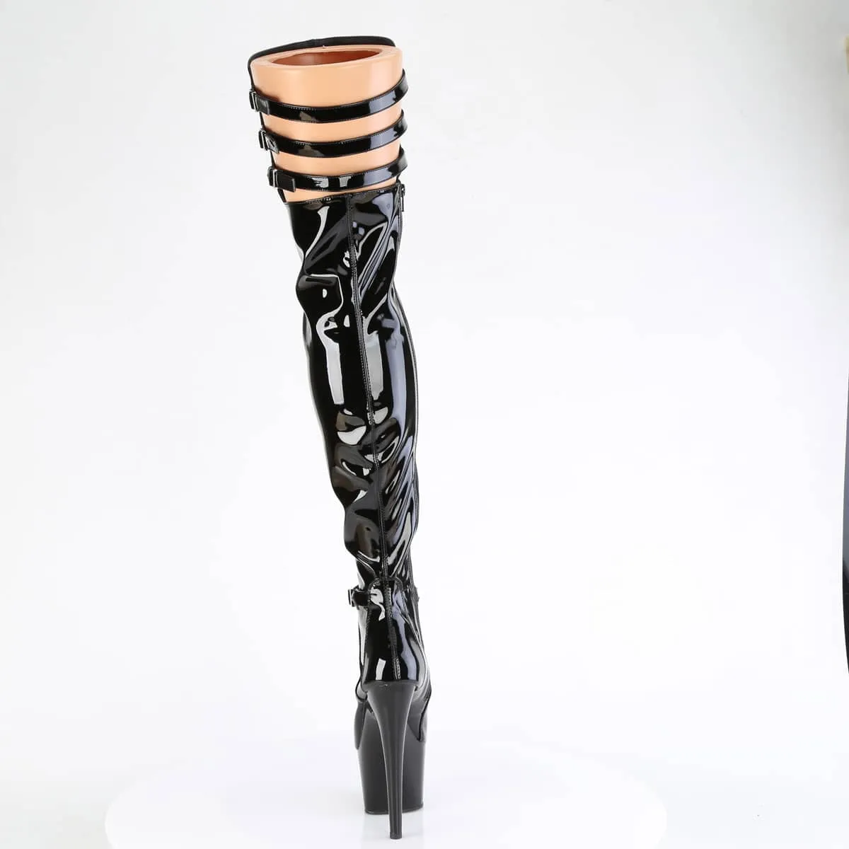 ADORE-3055 Black Thigh High Boots