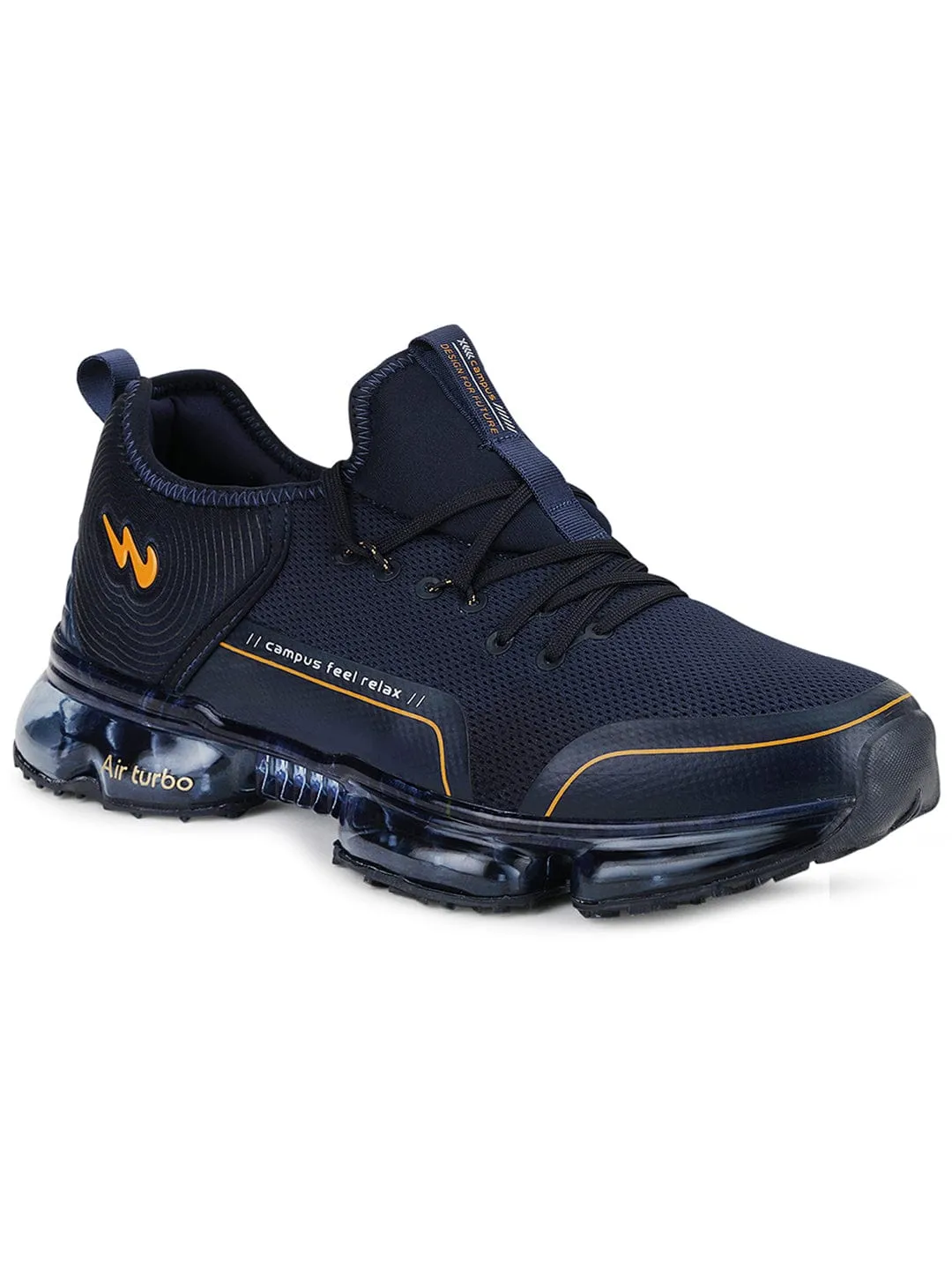 AIR-KING Navy Men's Running Shoes