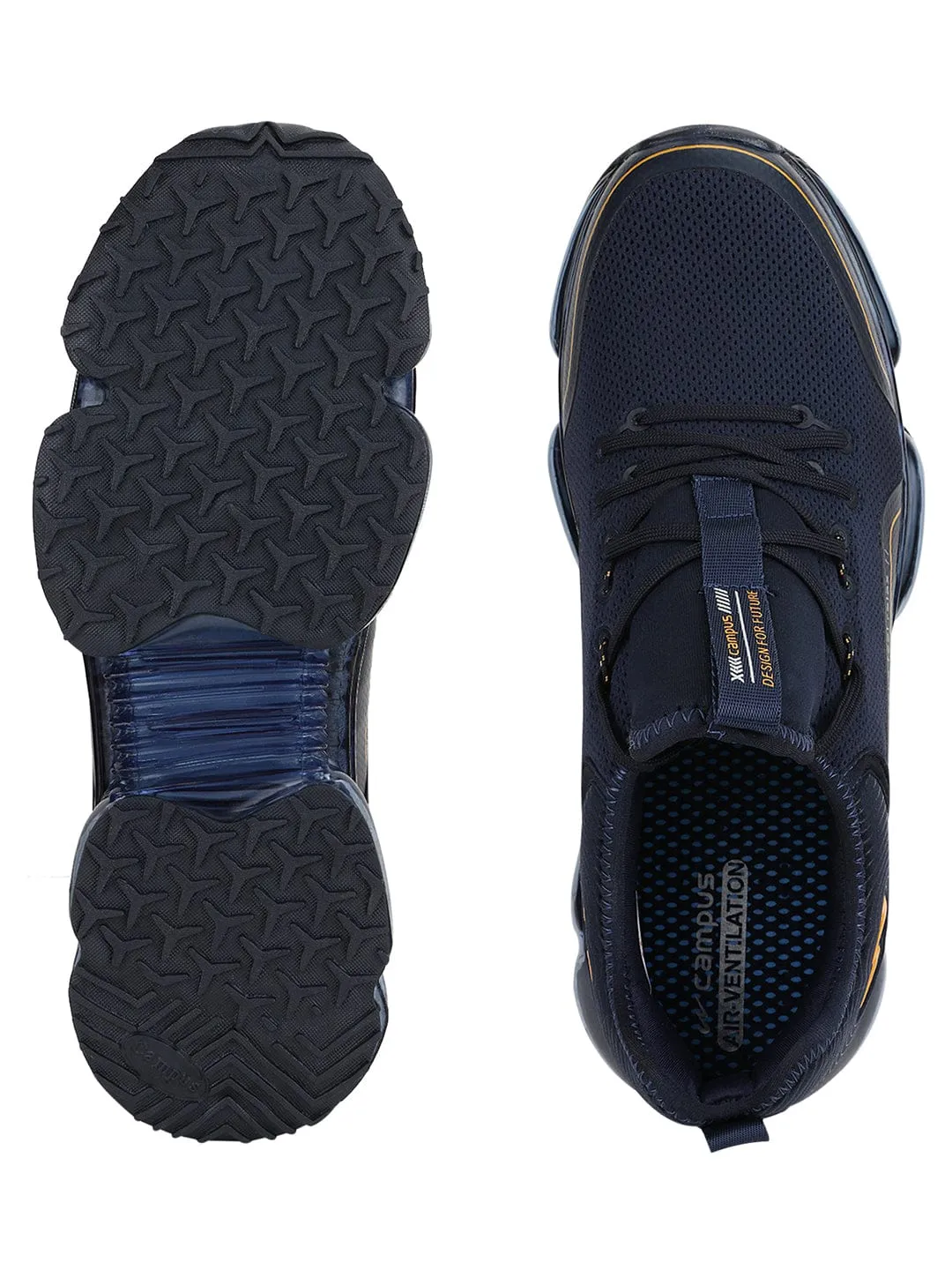 AIR-KING Navy Men's Running Shoes