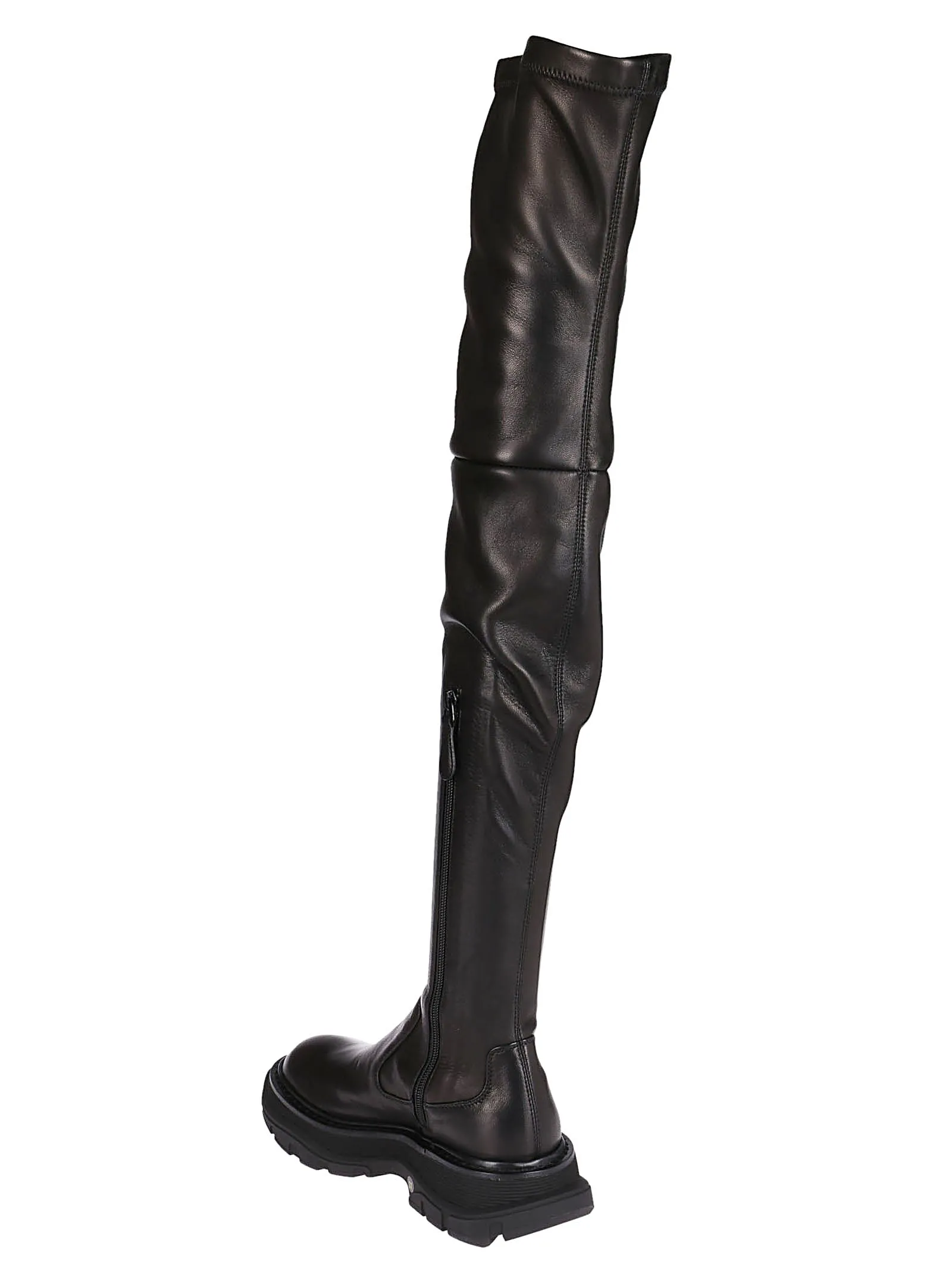 Alexander McQueen Thigh-High Boots