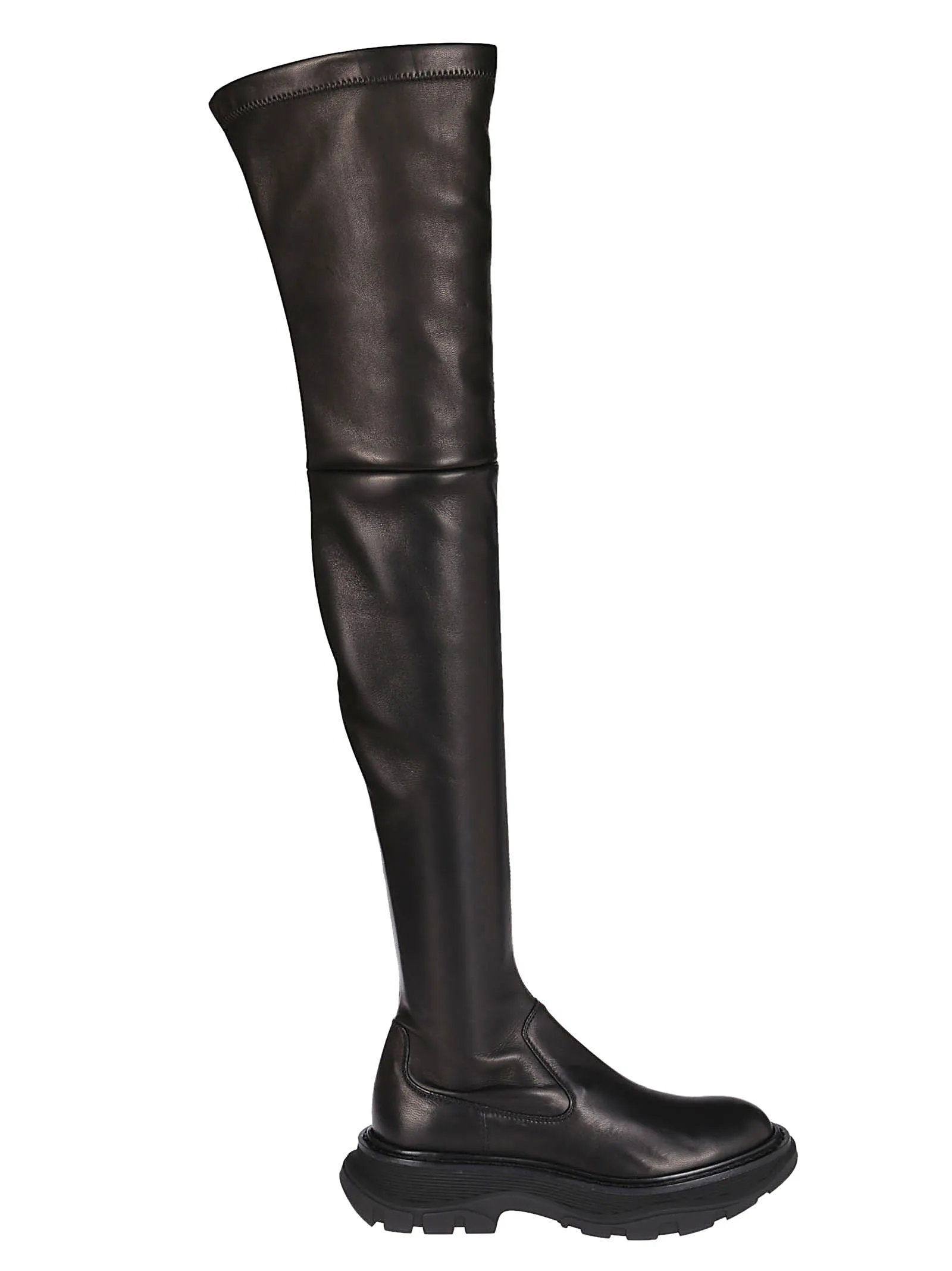 Alexander McQueen Thigh-High Boots
