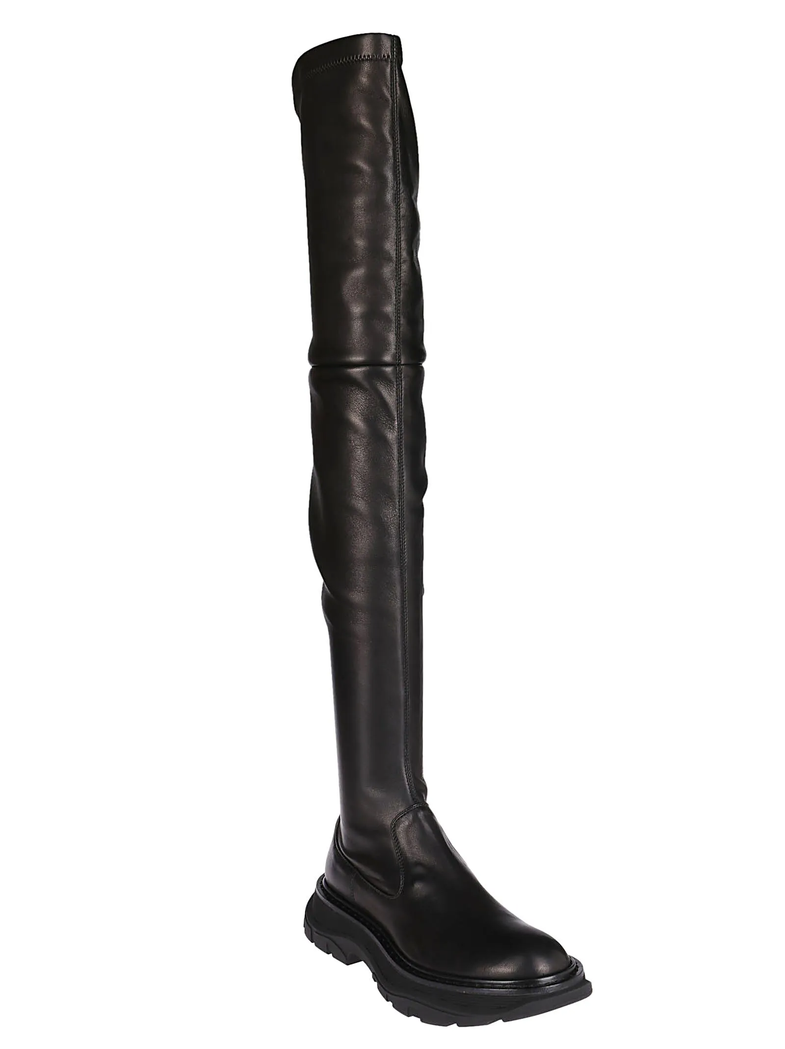 Alexander McQueen Thigh-High Boots