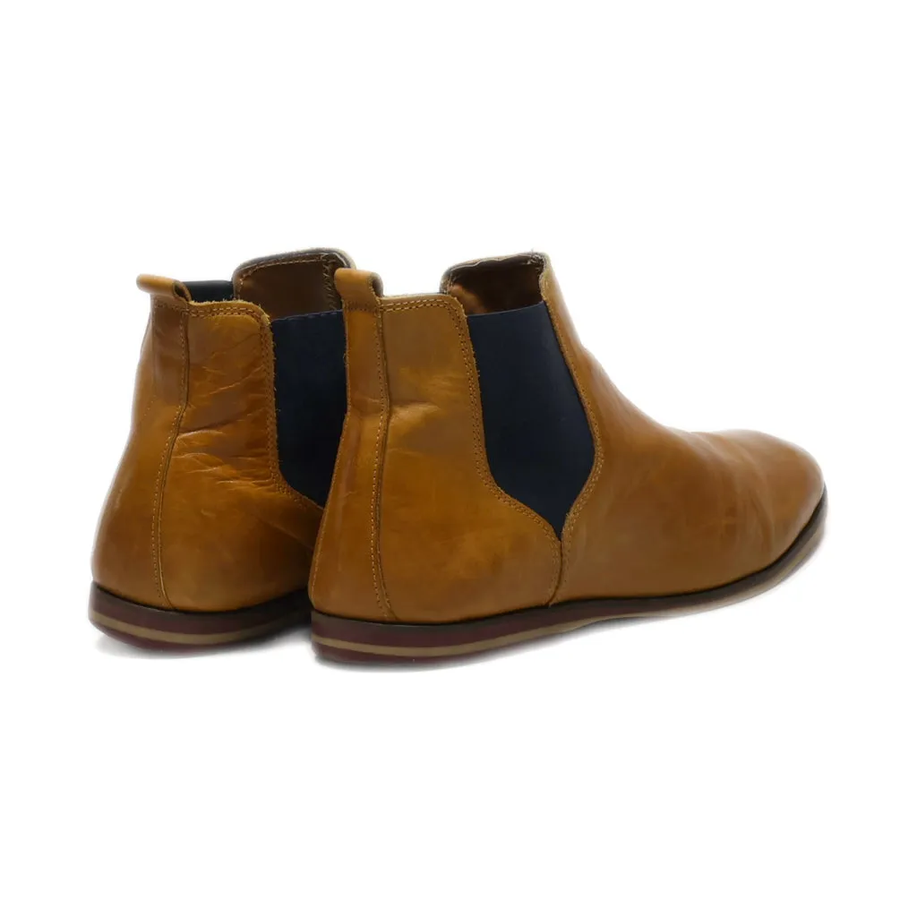 Andre Ankle Boots Leather Brown Colour For Men