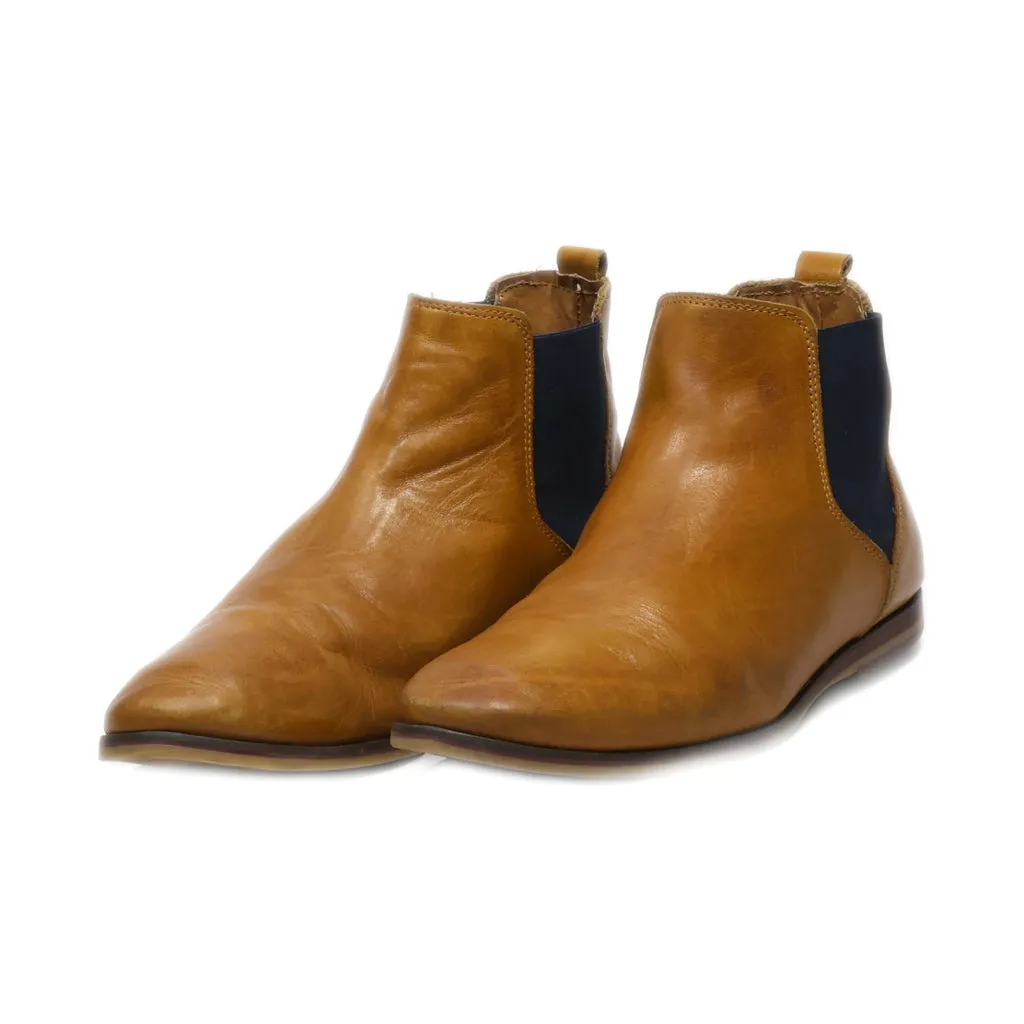 Andre Ankle Boots Leather Brown Colour For Men