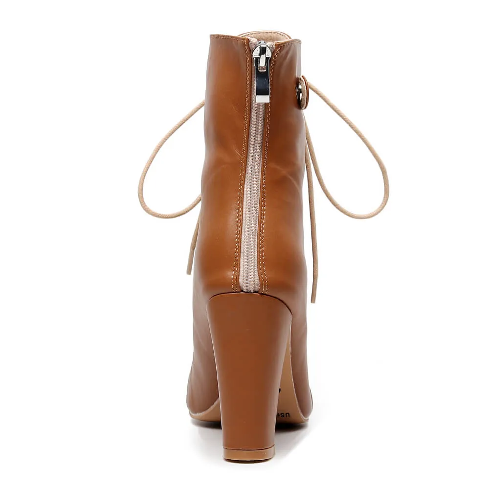 Another Moment - Cinnamon Vegan Leather - Street Sole