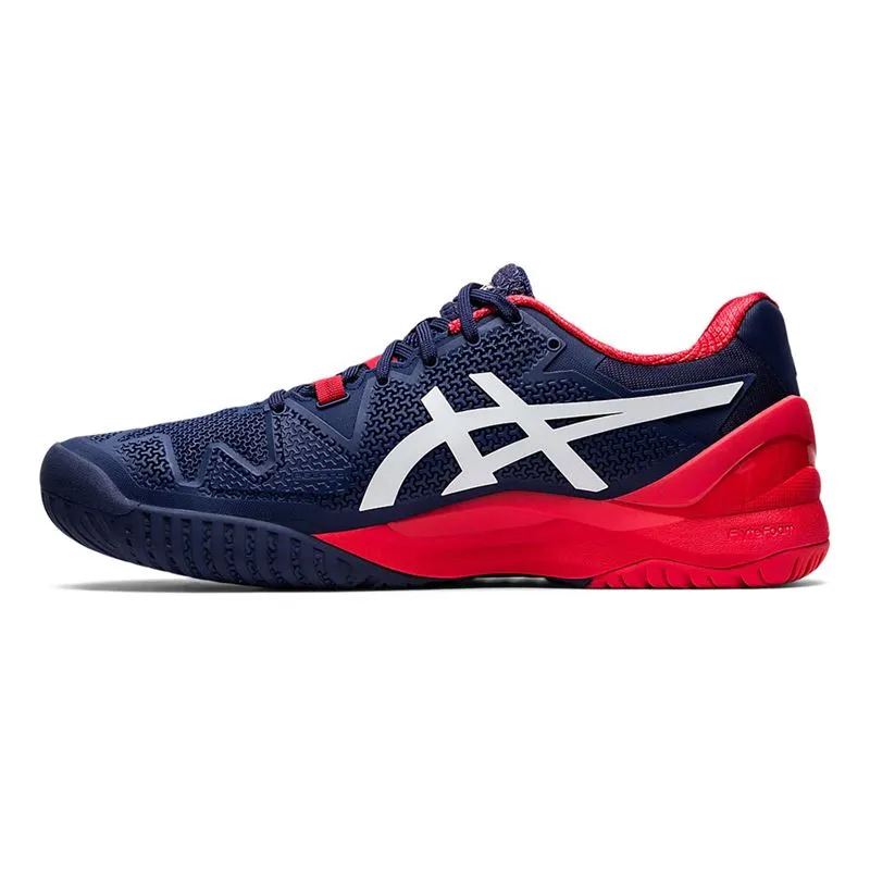 Asics Gel Resolution 8 (Peacoat/White)