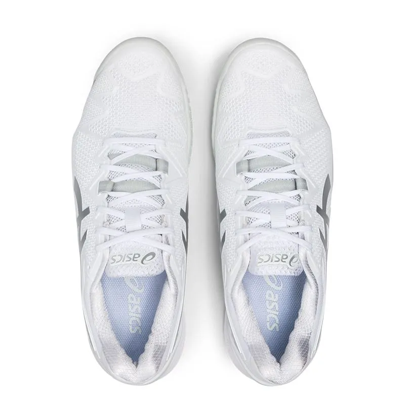 Asics Gel Resolution 8 (White/Pure Silver)