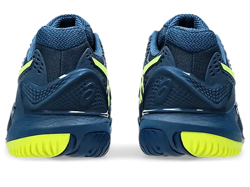 ASICS MEN'S GEL-RESOLUTION 9 - (MAKO BLUE/SAFETY YELLOW)