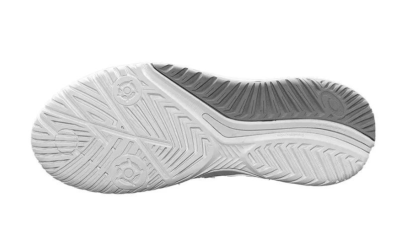 Asics Women's Gel-Resolution 9 Tennis Shoes In White/Pure Silver