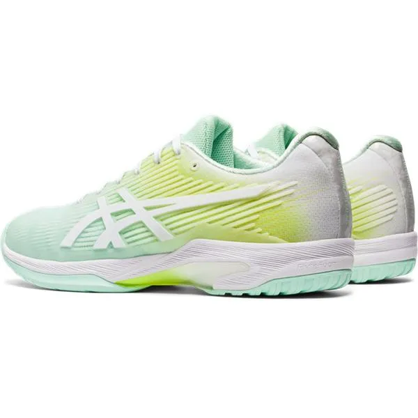 Asics Women's Solution Speed FF L.E. Tennis Shoes in Mint Tint/White