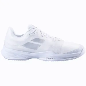 Babolat Jet Mach 3 Grass Wimbledon 30S22740 Tennis Shoes Mens (White/Silver)