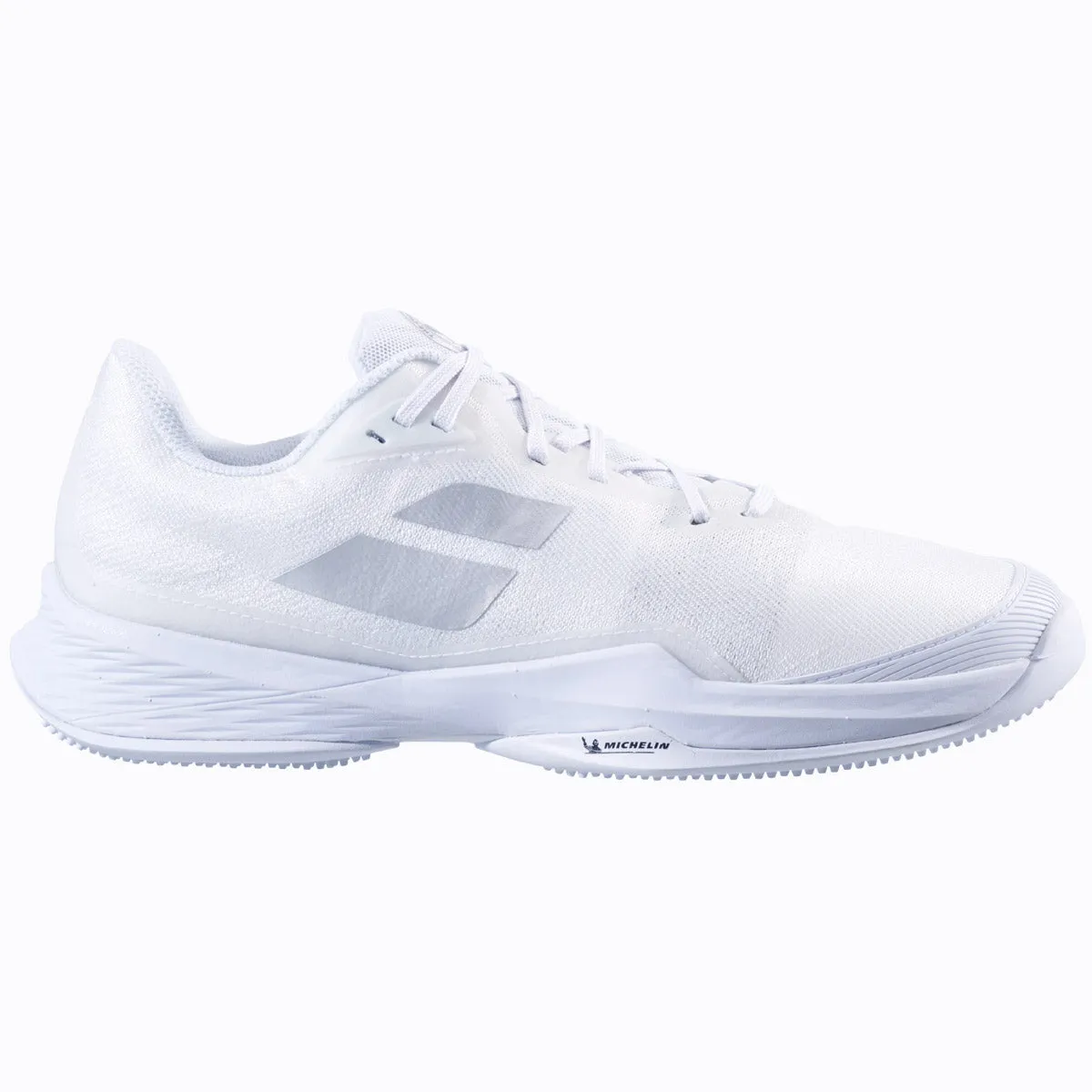 Babolat Jet Mach 3 Grass Wimbledon 30S22740 Tennis Shoes Mens (White/Silver)