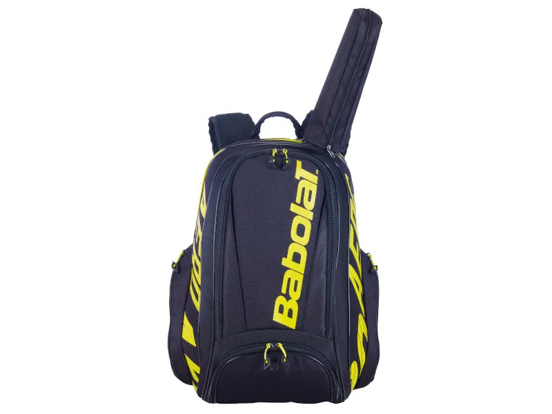 BABOLAT PURE AERO BLACK/YELLOW BACKPACK