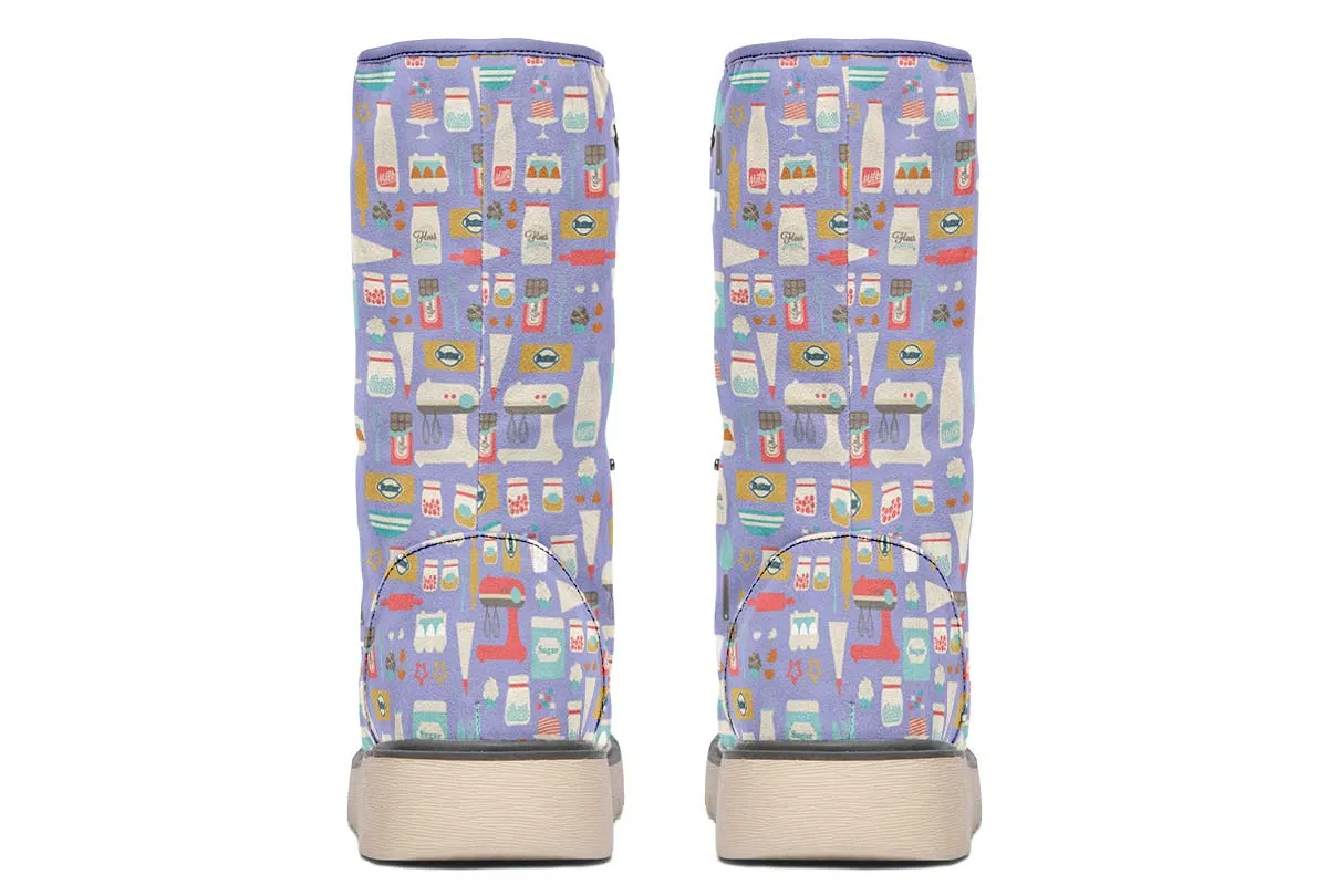 Baking Pattern Polar Vibe Boots