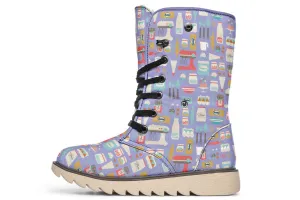 Baking Pattern Polar Vibe Boots