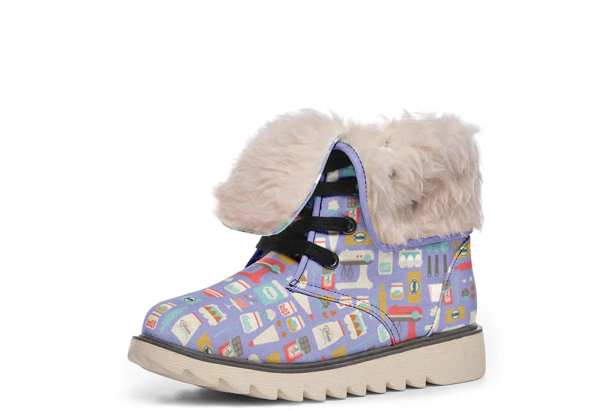 Baking Pattern Polar Vibe Boots