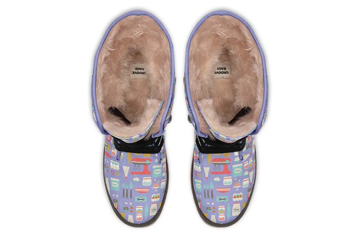 Baking Pattern Polar Vibe Boots