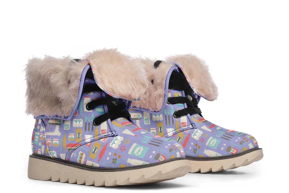 Baking Pattern Polar Vibe Boots