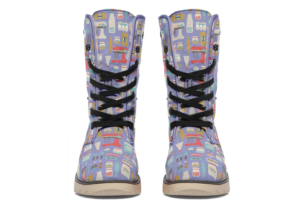 Baking Pattern Polar Vibe Boots