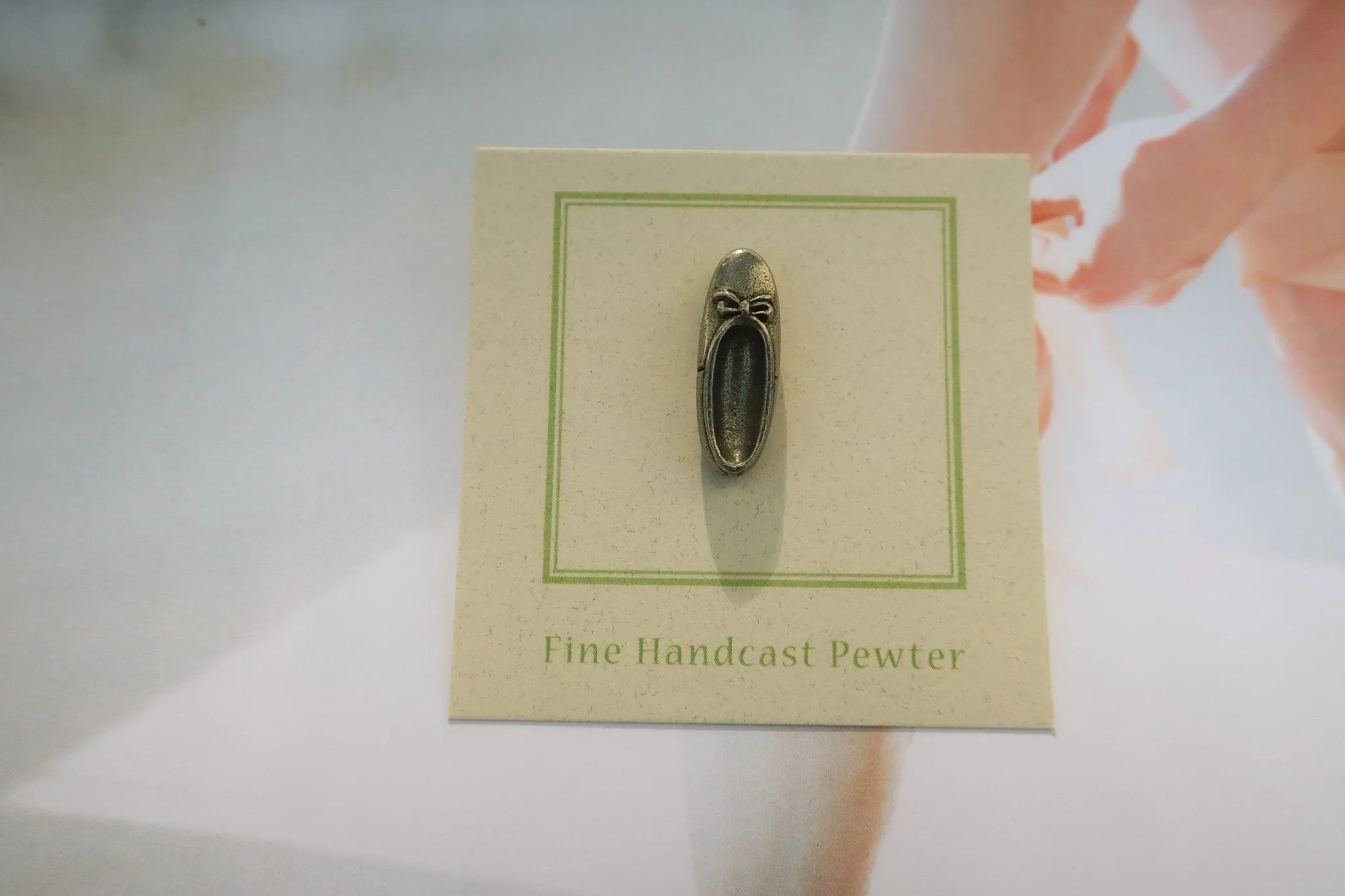 Ballet Slipper Lapel Pin
