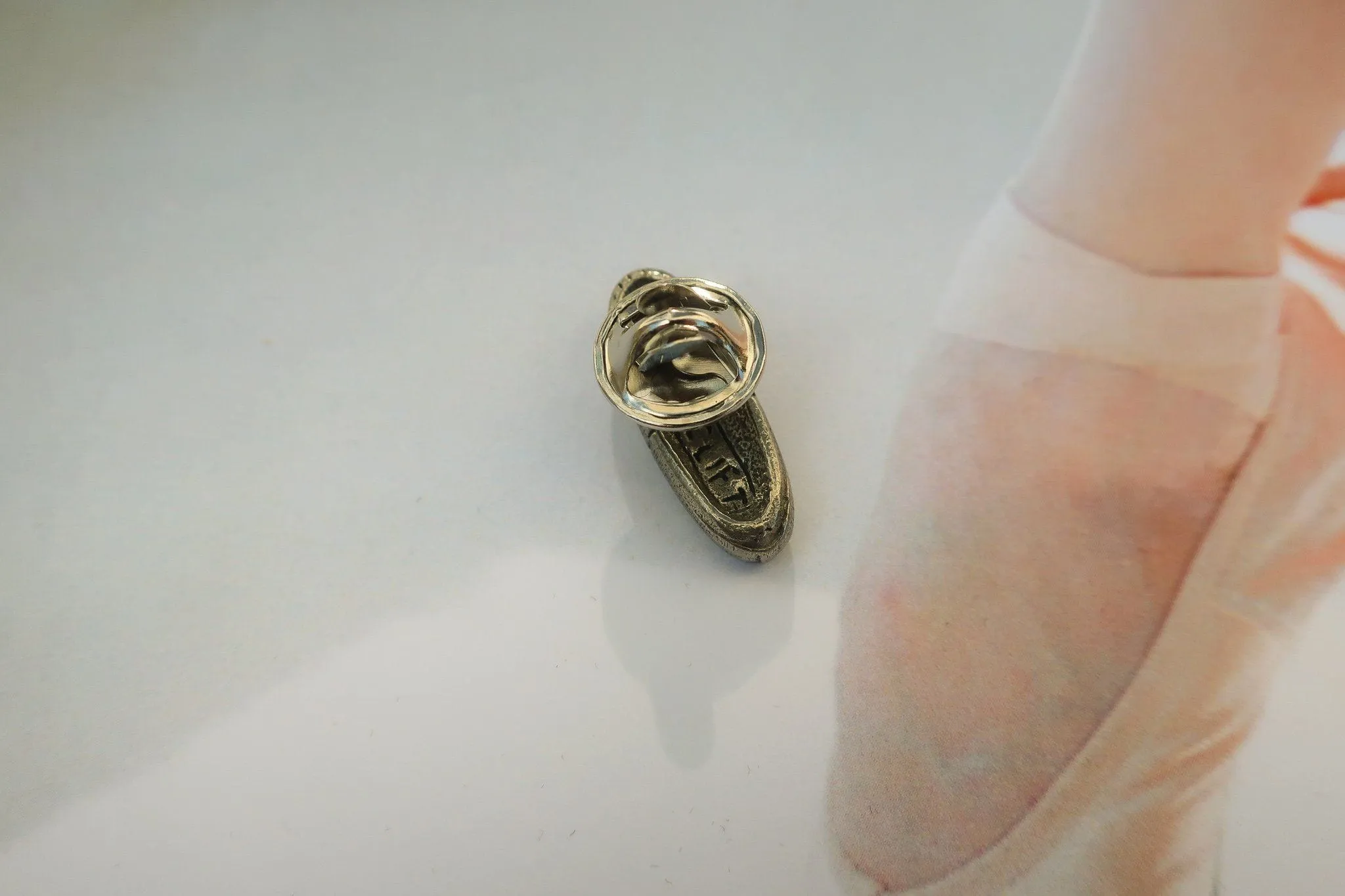 Ballet Slipper Lapel Pin