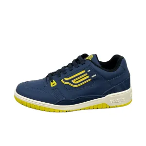 Bally Kuba Blue Sky Leather Low Top Sneakers