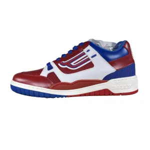Bally Mens Kuba Corvette Leather Low Top Sneakers