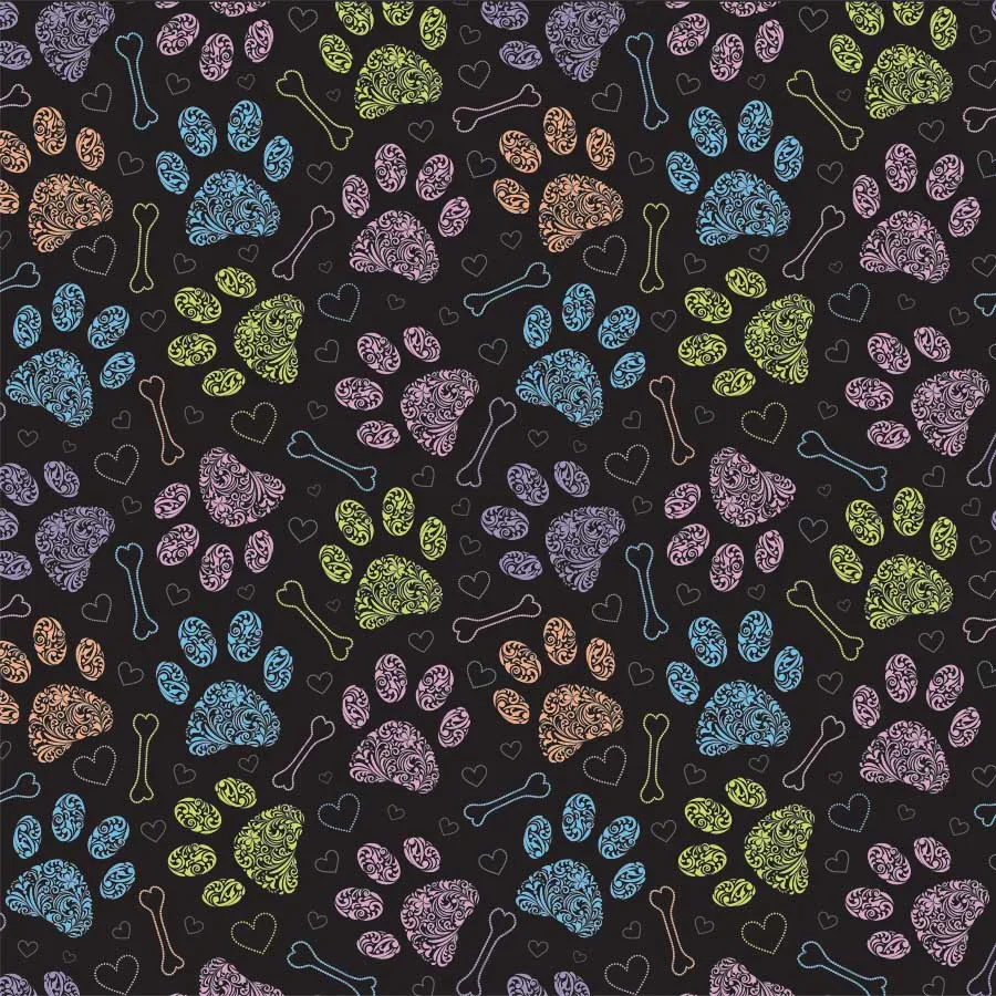 Bandannas Colorful Paws