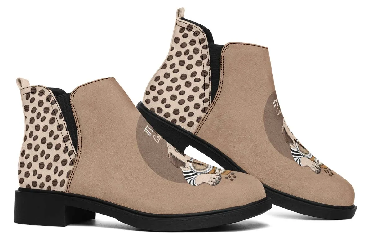 Barista Pug Neat Vibe Boots