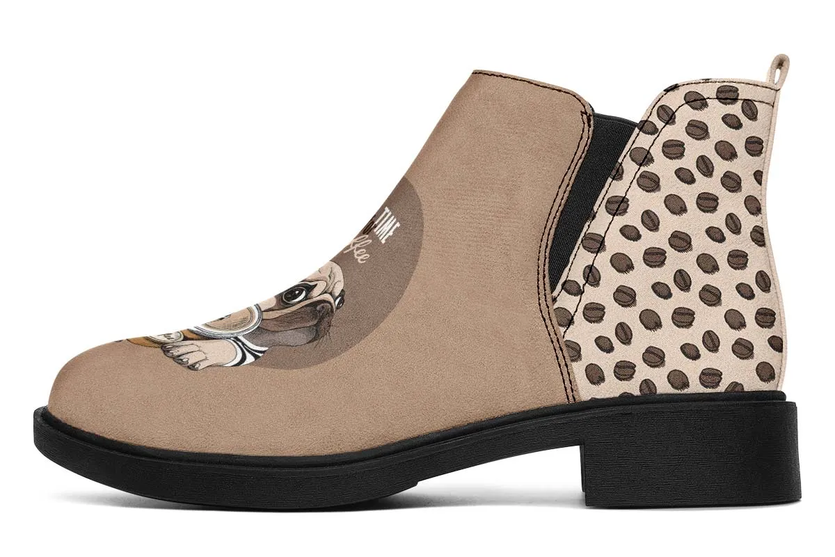 Barista Pug Neat Vibe Boots