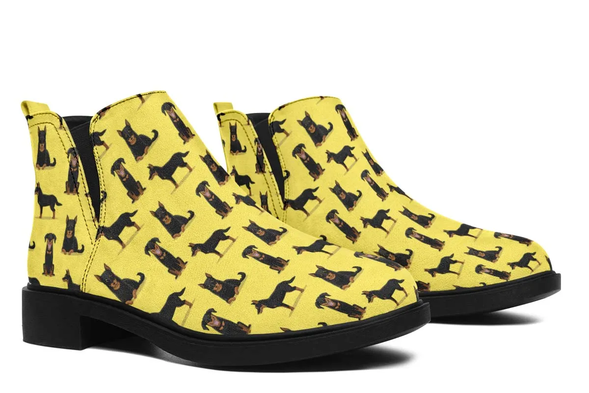 Beauceron Pattern Neat Vibe Boots
