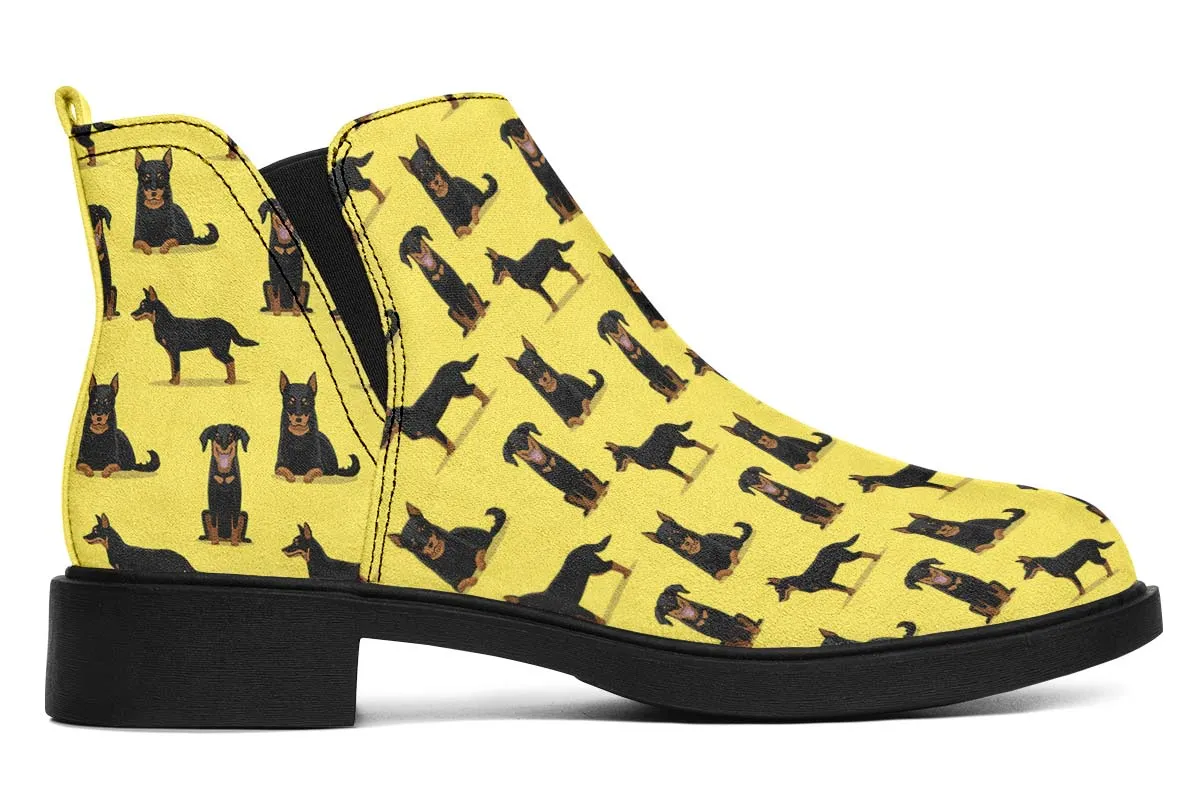Beauceron Pattern Neat Vibe Boots