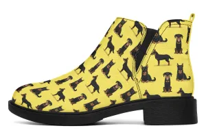 Beauceron Pattern Neat Vibe Boots