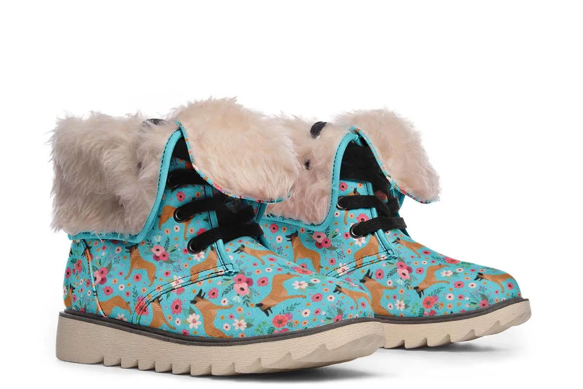 Belgian Malinois Flower Polar Vibe Boots