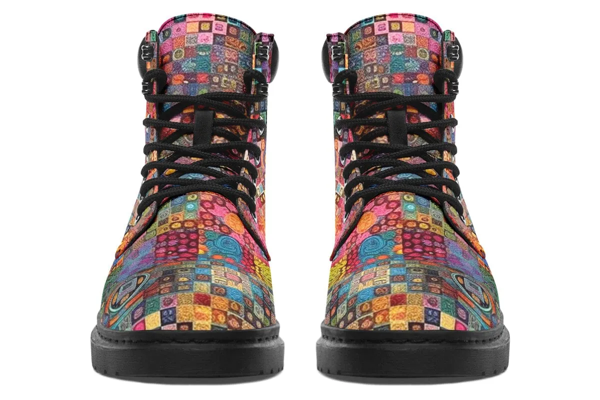 Blotter Patch Fuzz Classic Vibe Boots