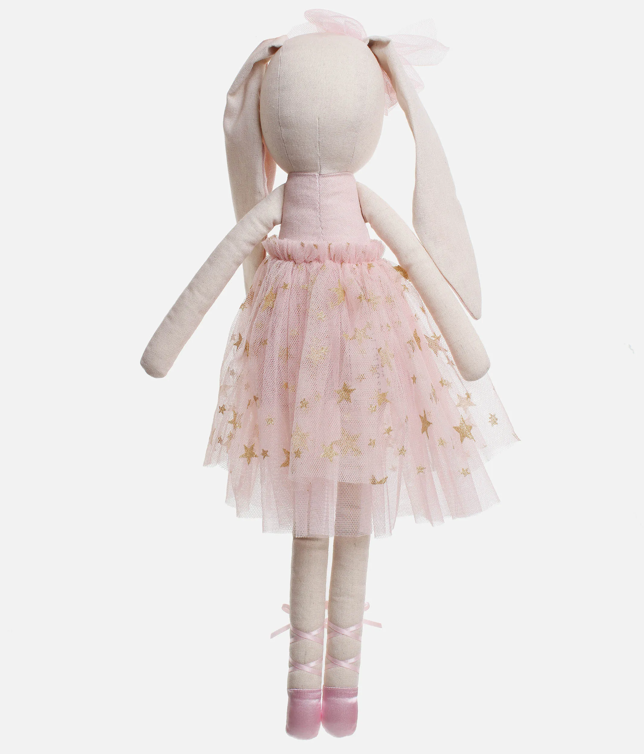 Bronte Ballerina Bunny, Pale Pink Soft Doll