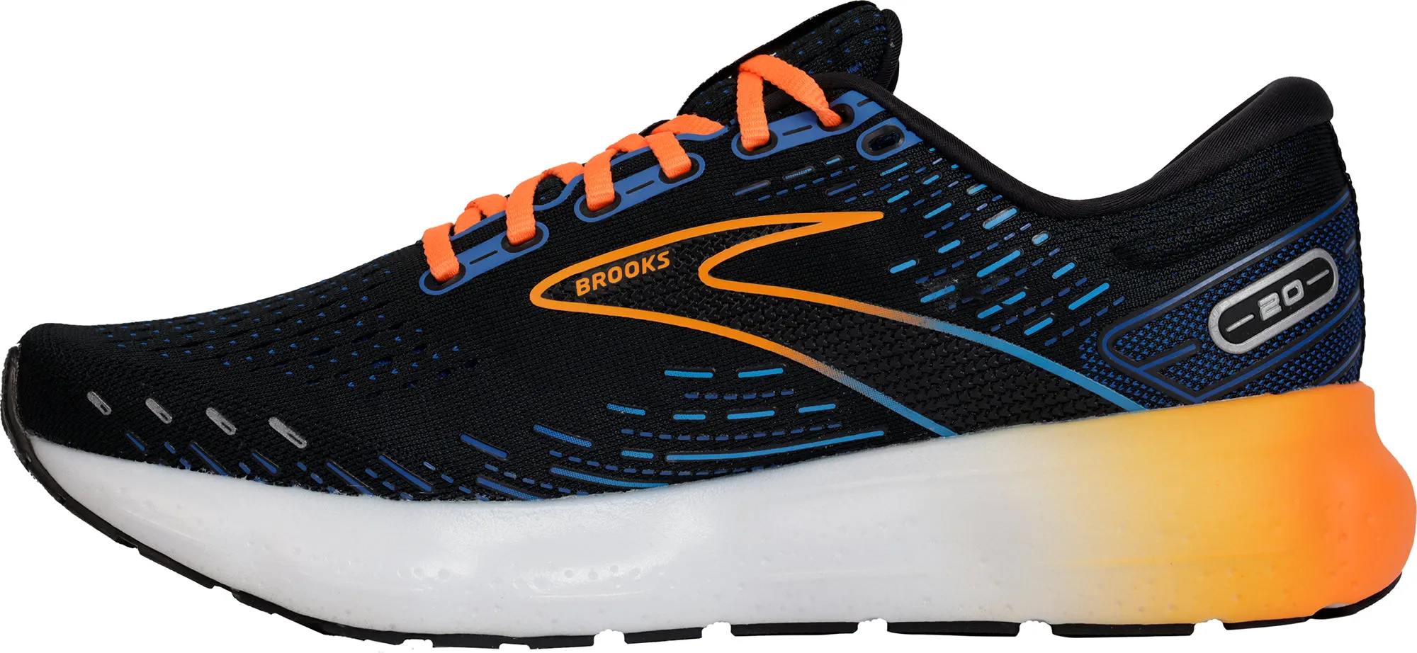 Brooks Glycerin 20 Mens Running Shoes - Black