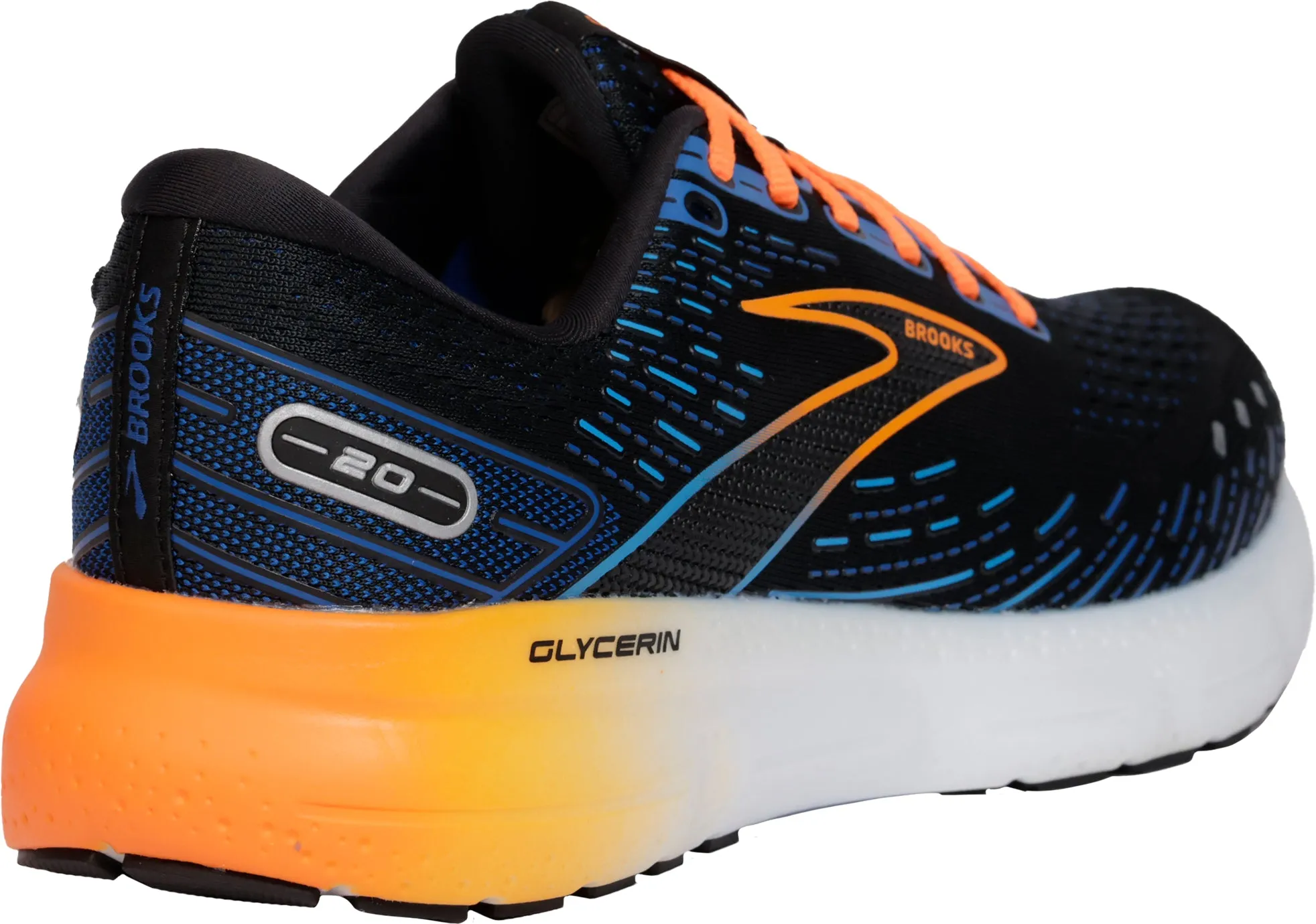 Brooks Glycerin 20 Mens Running Shoes - Black