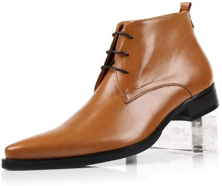 Business Short Boots High Top Shoes For Men